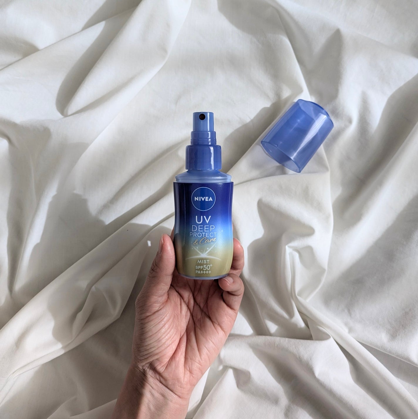 ニベアUV ディーププロテクト&ケア ミルクミスト/ニベア/日焼け止めミスト・スプレーを使ったクチコミ(9枚目)