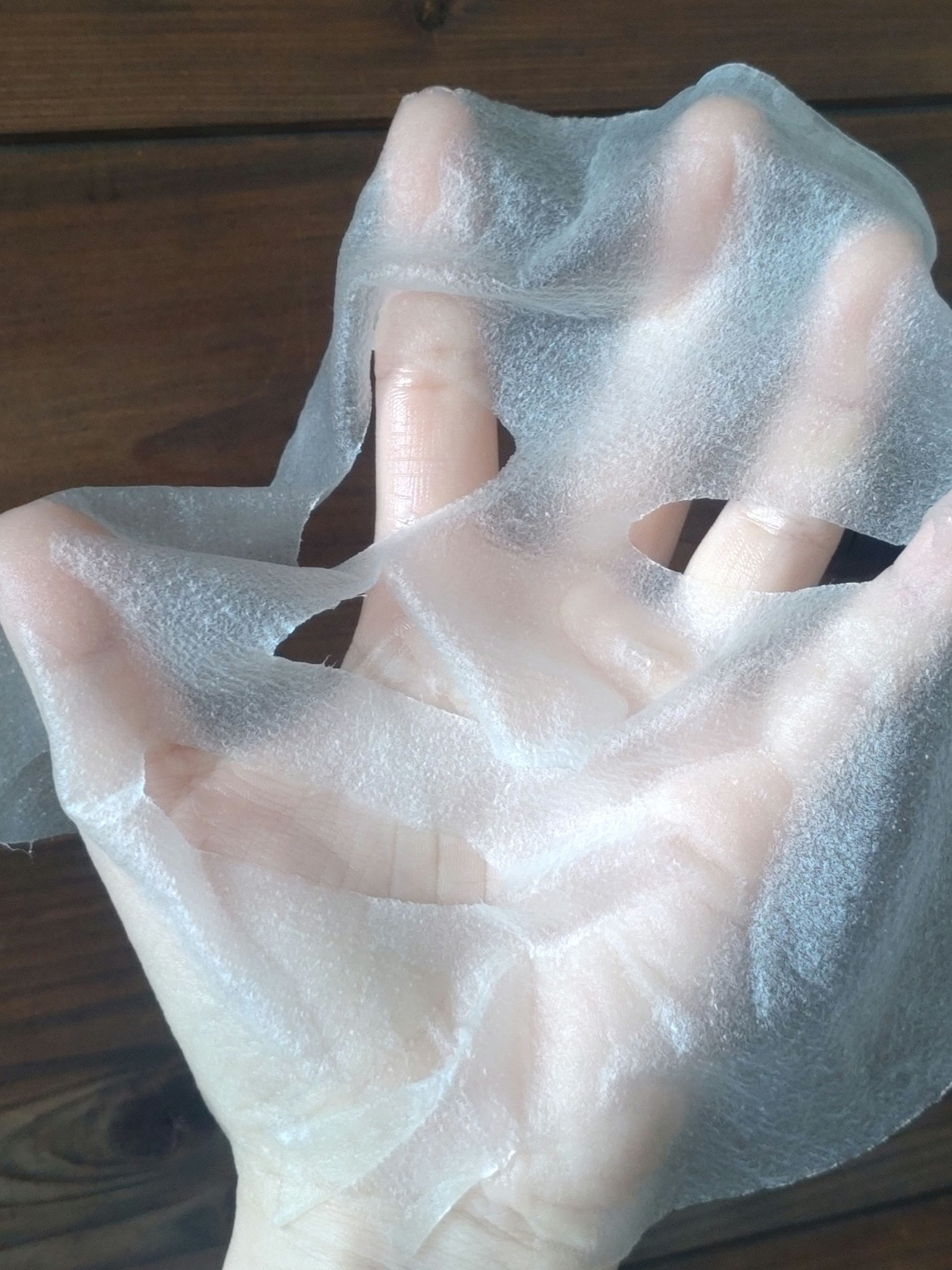 ナンバーズイン 1番 ヒアルロニックパントテン酸ガーゼマスク/numbuzin/シートマスク・パックを使ったクチコミ（3枚目）