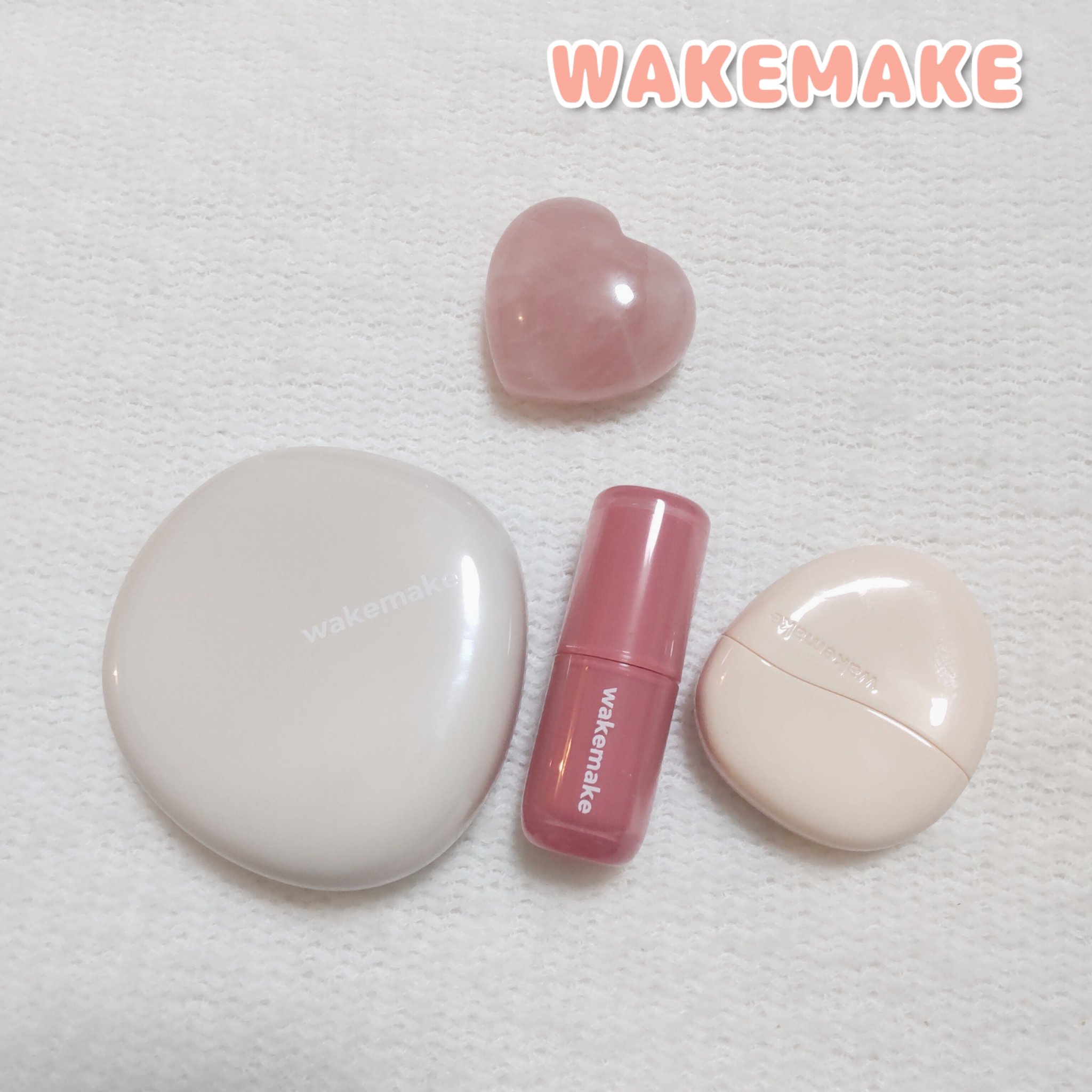 ウォータフルグロウティント/wakemake/リップティントを使ったクチコミ（1枚目）