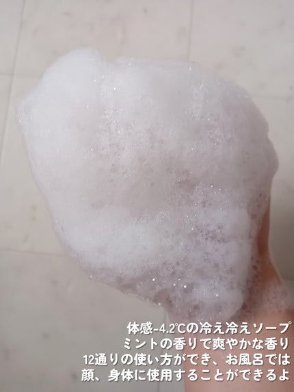 マジックソープ ペパーミント/ドクターブロナー/ボディソープを使ったクチコミ(4枚目)