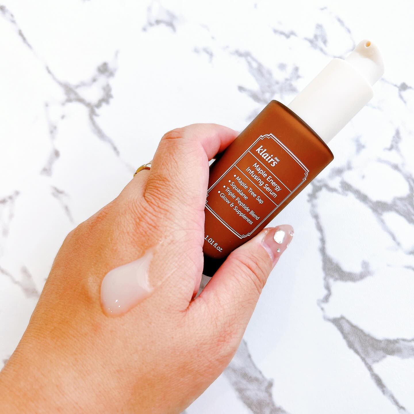 メープルエナジーインフュージングクリーム/Klairs/フェイスクリームを使ったクチコミ（3枚目）