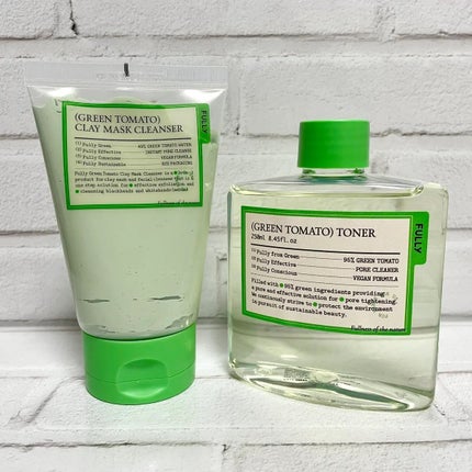 グリーントマトクレイマスククレンザー/FULLY/洗い流すパック・マスクを使ったクチコミ(1枚目)
