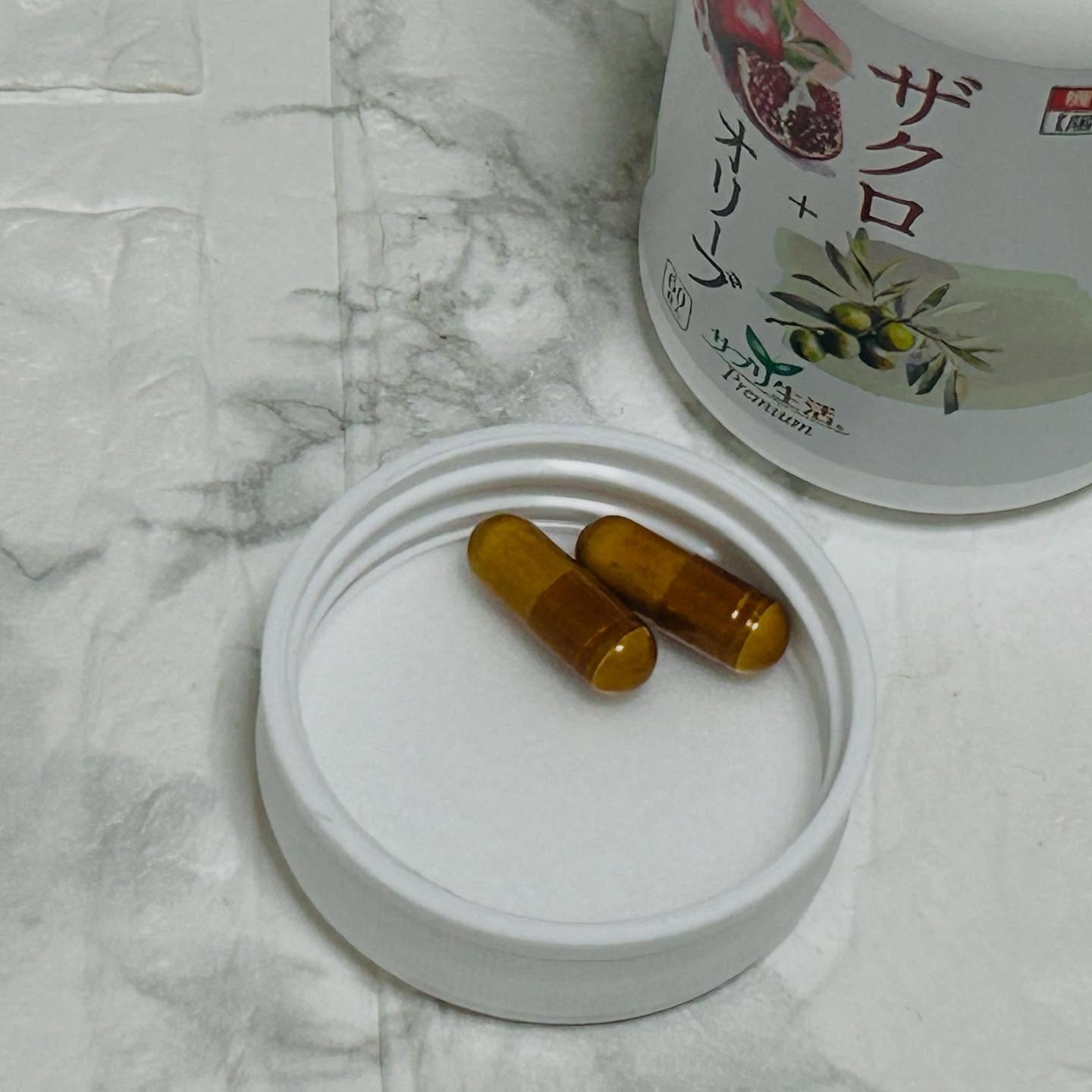 ザクロ+オリーブ/さぽらいふ/健康サプリメントを使ったクチコミ（2枚目）