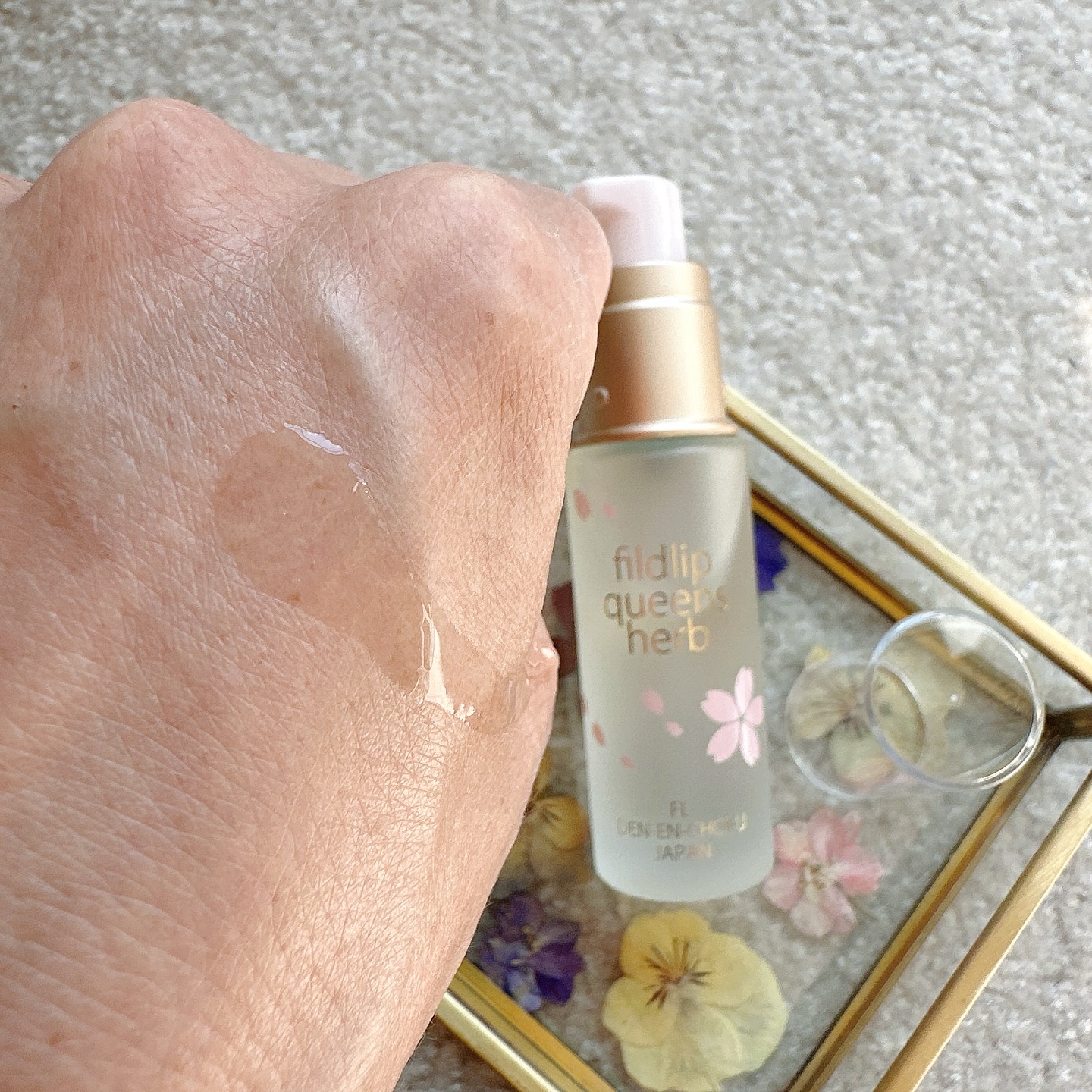 クイーンズハーブ/フィルドリップ化粧品/ブースター・導入液を使ったクチコミ（2枚目）