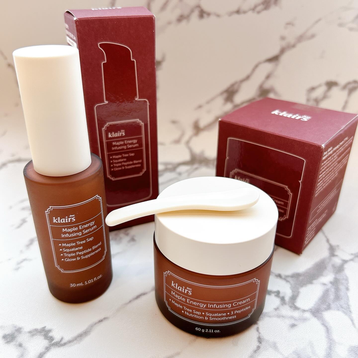 メープルエナジーインフュージングクリーム/Klairs/フェイスクリームを使ったクチコミ（1枚目）