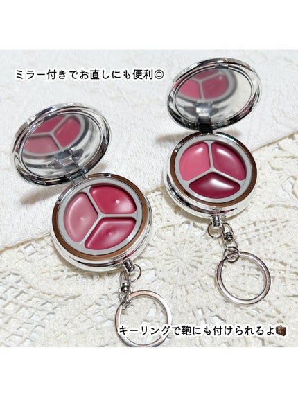 グローイングタイムトゥーキスアンドブラッシュ/Dinto/口紅を使ったクチコミ(3枚目)