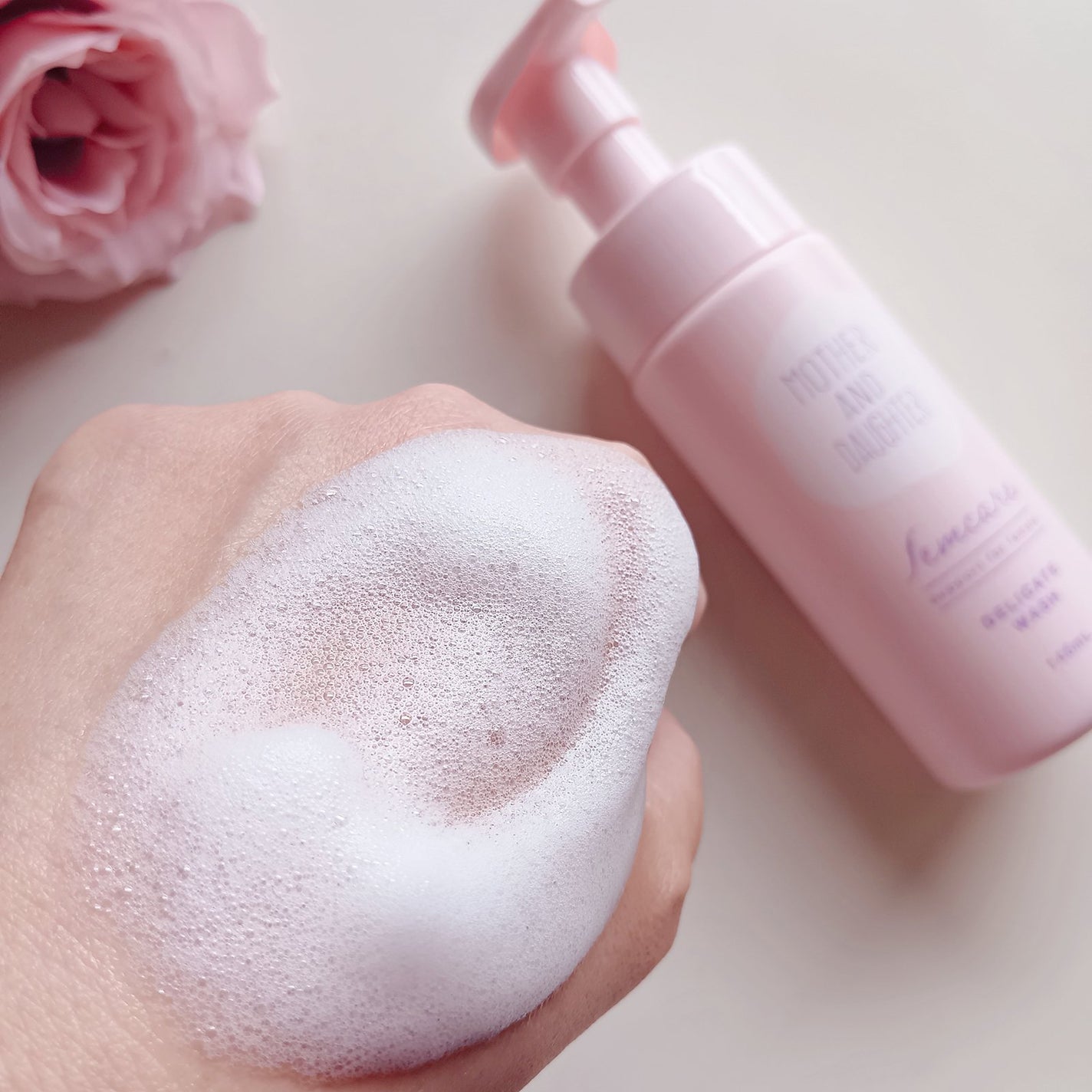 マザー&ドーター デリケート泡ウォッシュ/Mother&Daughter/デリケートゾーンケアを使ったクチコミ(4枚目)