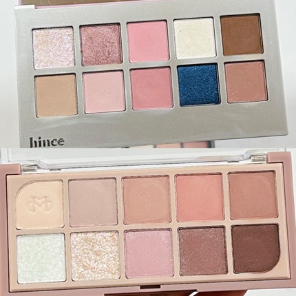 ニューデップスアイシャドウパレット/hince/アイシャドウパレットを使ったクチコミ(3枚目)