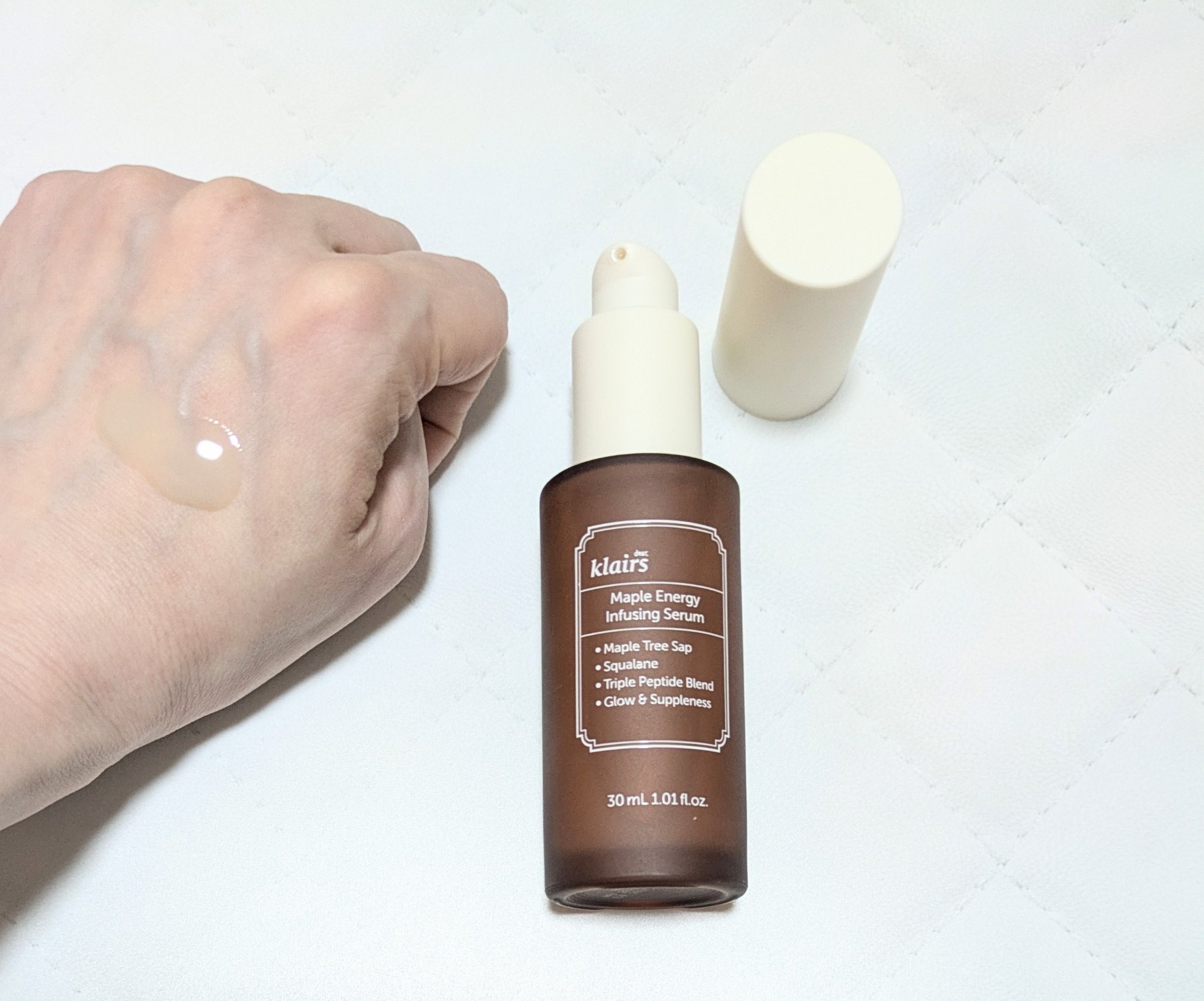 メープル3Dバリアクリーム/Klairs/フェイスクリームを使ったクチコミ（3枚目）