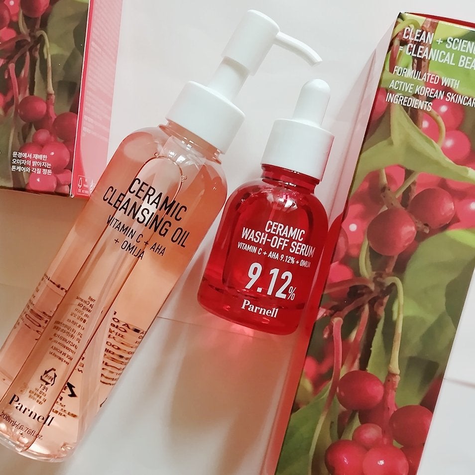 AHA 9.12 オミジャ 陶器肌 ウォッシュオフ セラム/parnell/美容液を使ったクチコミ(1枚目)