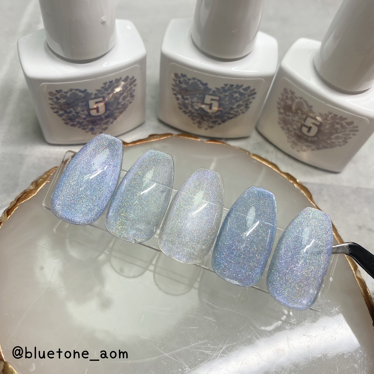 rainbow 5 micron magnet/ネイル工房/ジェルネイルを使ったクチコミ（3枚目）