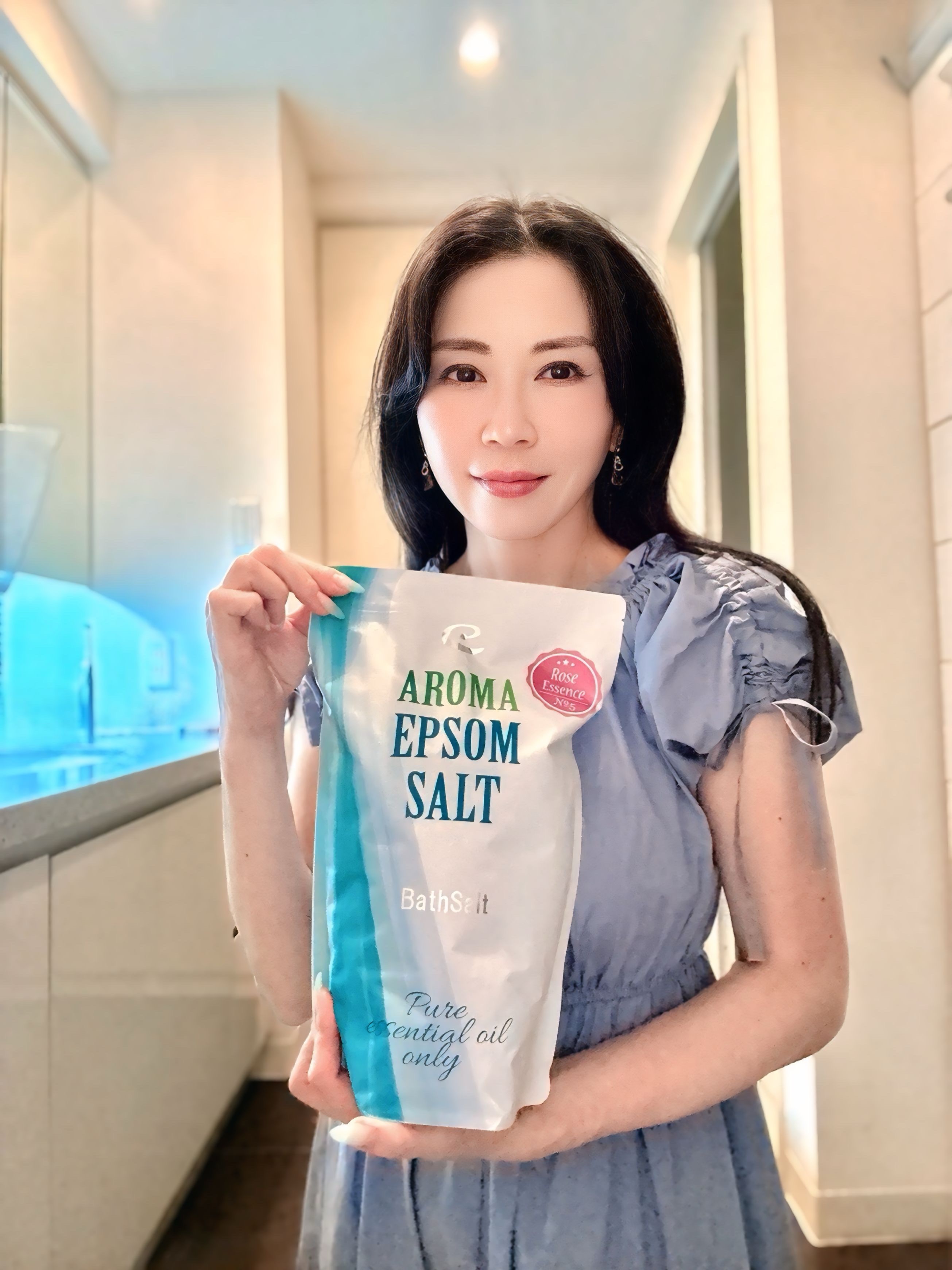 Epsom Salt (エプソムソルト) 国産(岡山県産)/EARTH CONSCIOUS (アースコンシャス)/無機塩系入浴剤を使ったクチコミ（1枚目）