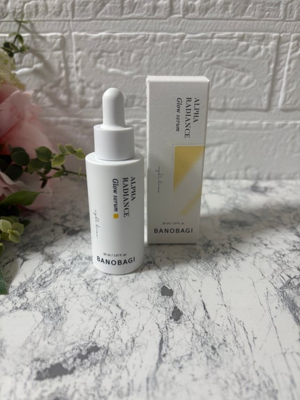アルファラディアンスグローセラム/BANOBAGI/美容液を使ったクチコミ(1枚目)