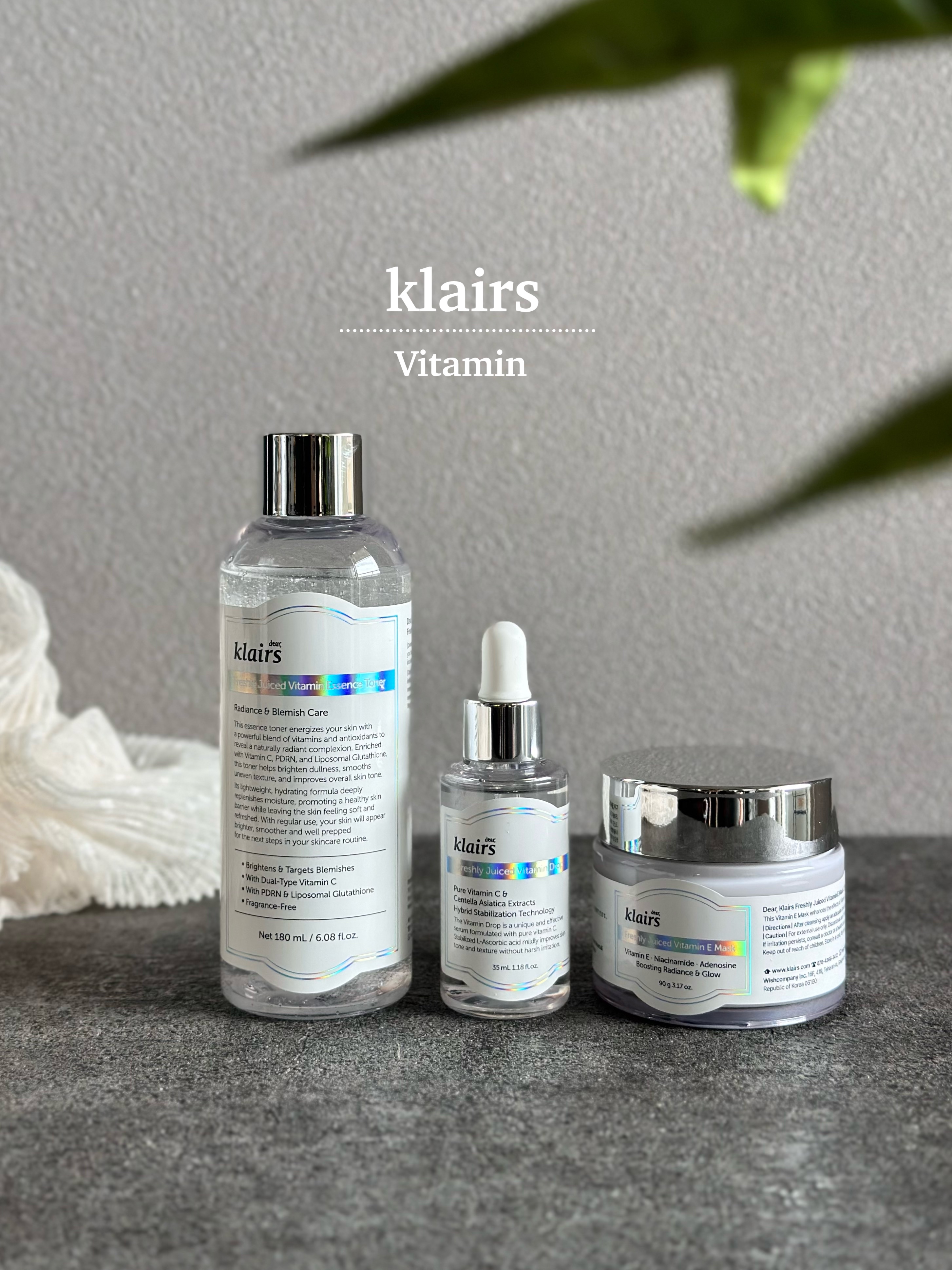 フレッシュリージュースドビタミンドロップ(35ml)/Klairs/美容液を使ったクチコミ（1枚目）