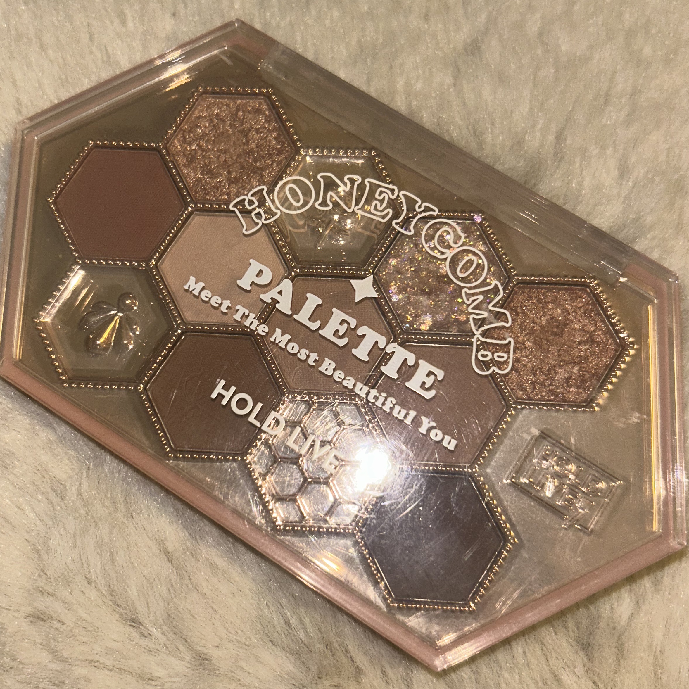 HONEYCOMB PALETTE/HOLDLIVE/アイシャドウパレットを使ったクチコミ（2枚目）
