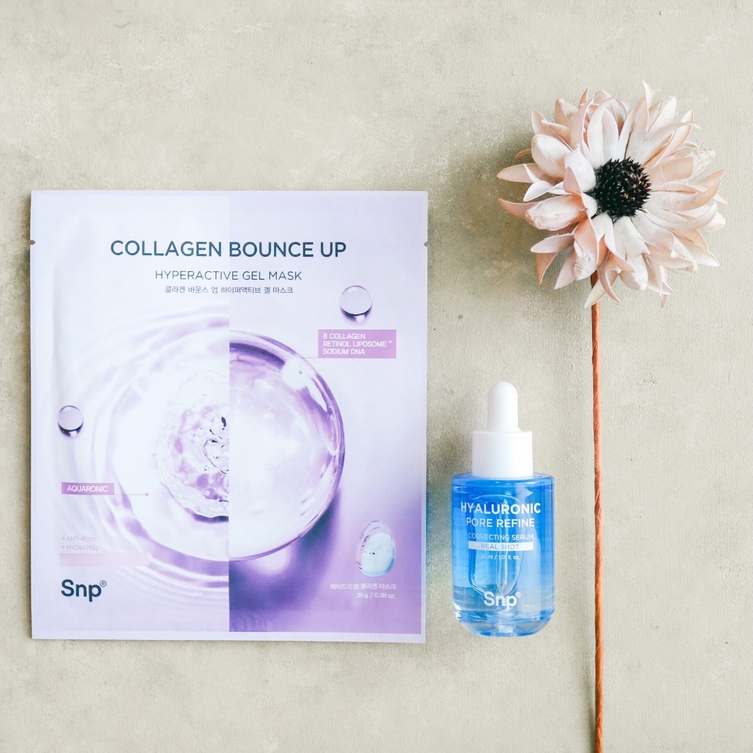 コラーゲンバウンスアップハイパーアクティブゲルマスク/SNP/シートマスク・パックを使ったクチコミ（2枚目）