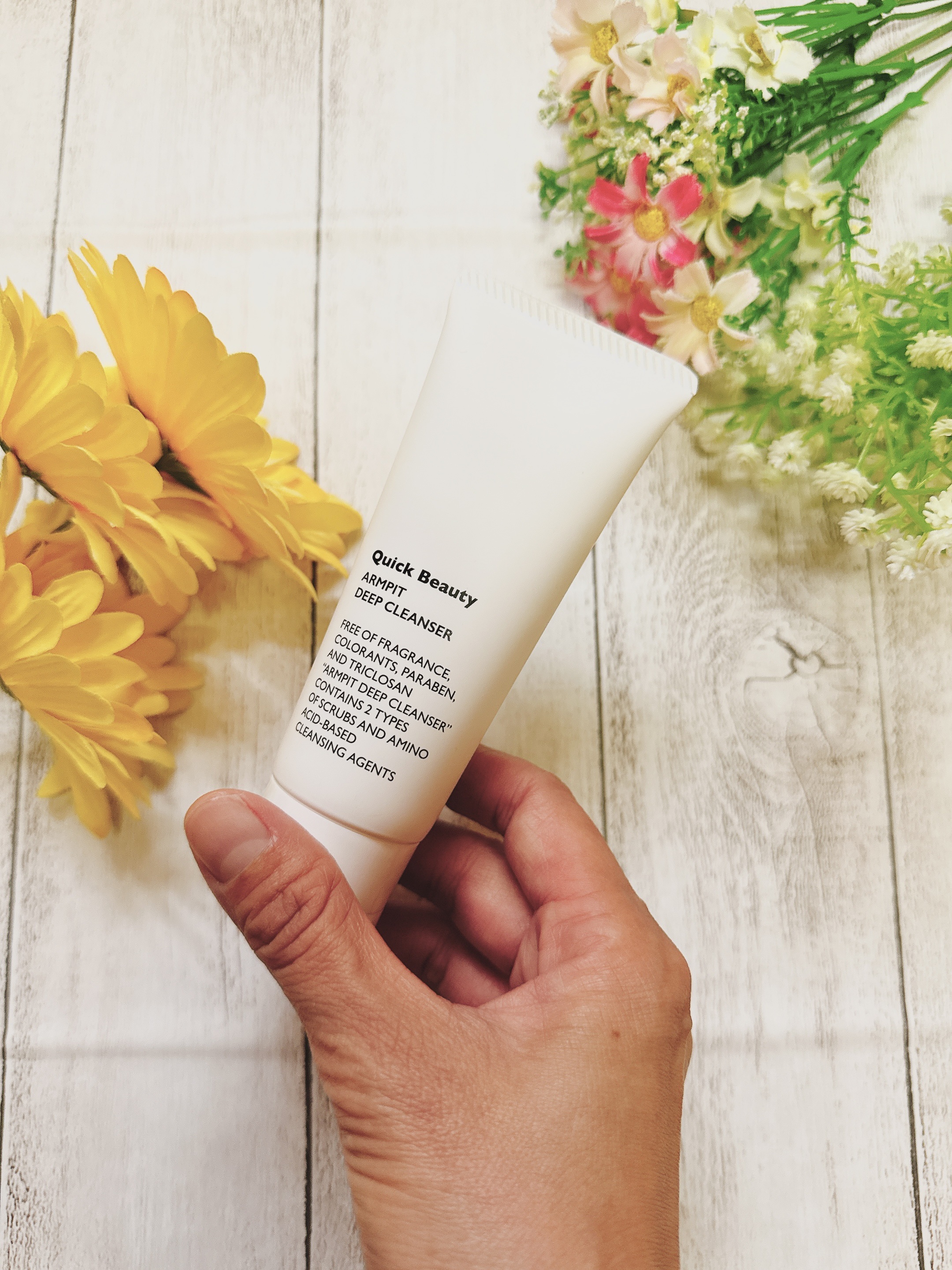 QB ワキ用ディープクレンザー/クイックビューティー/ボディソープを使ったクチコミ（3枚目）