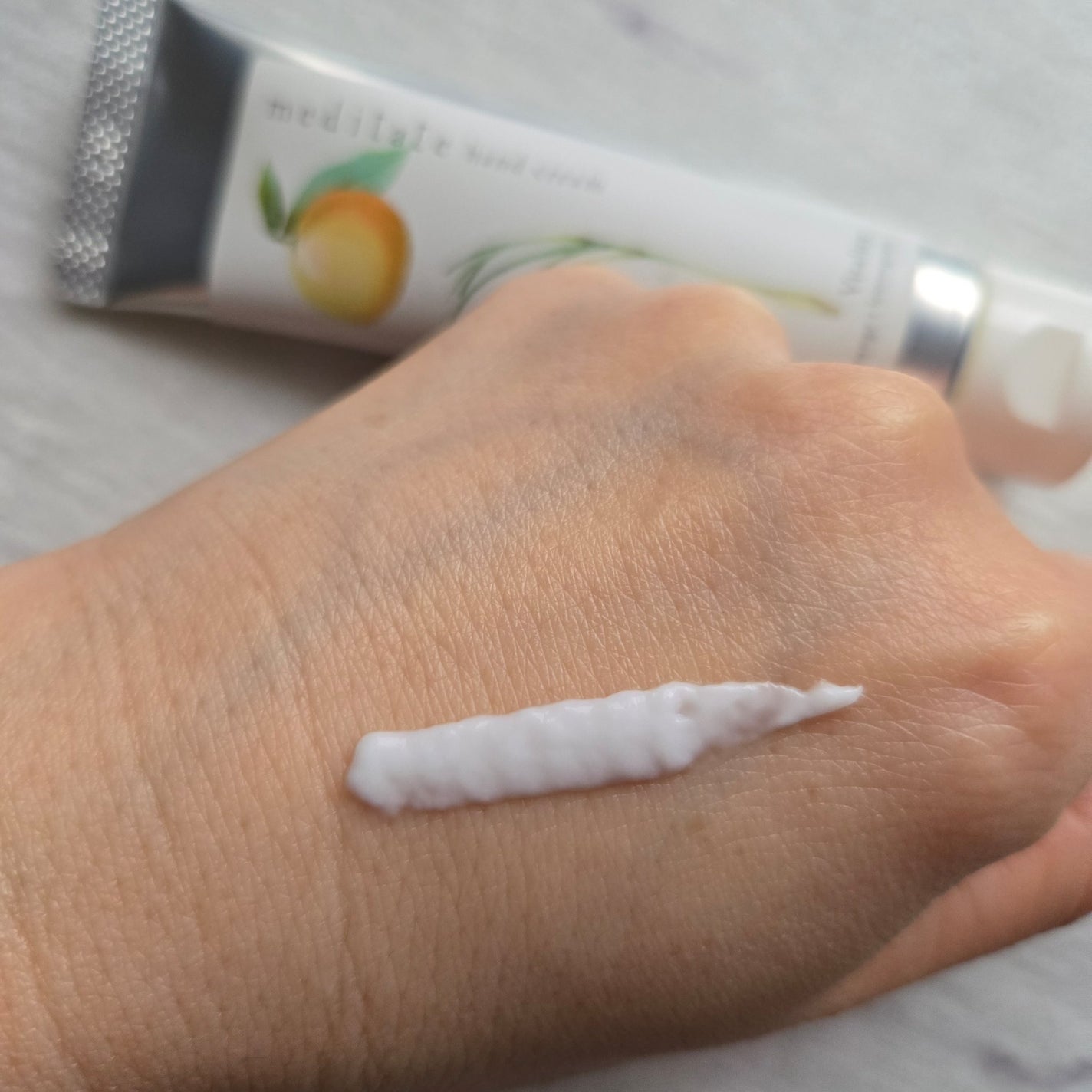 メディテイト ハンドクリームブルーム/meditate/ハンドクリームを使ったクチコミ(1枚目)