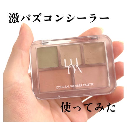 コンシールブレンダーパレット/LUNA/パレットコンシーラーを使ったクチコミ(1枚目)