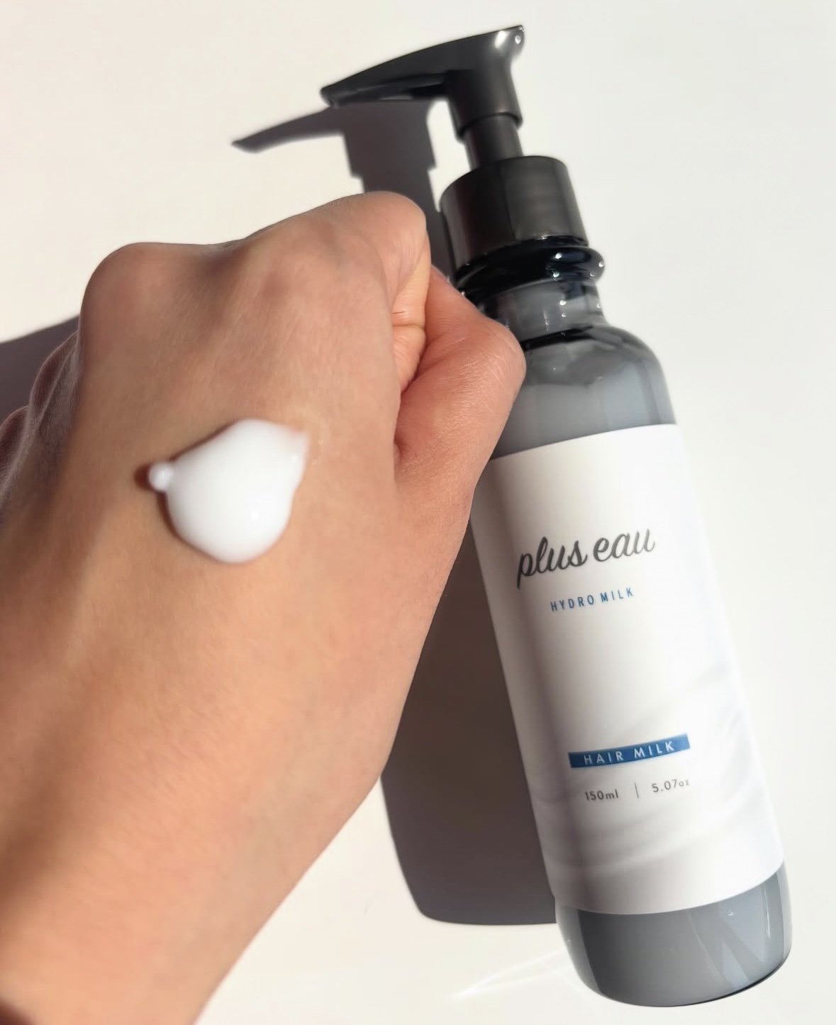 プリュスオー ハイドロミルク/plus eau/ヘアミルクを使ったクチコミ（2枚目）