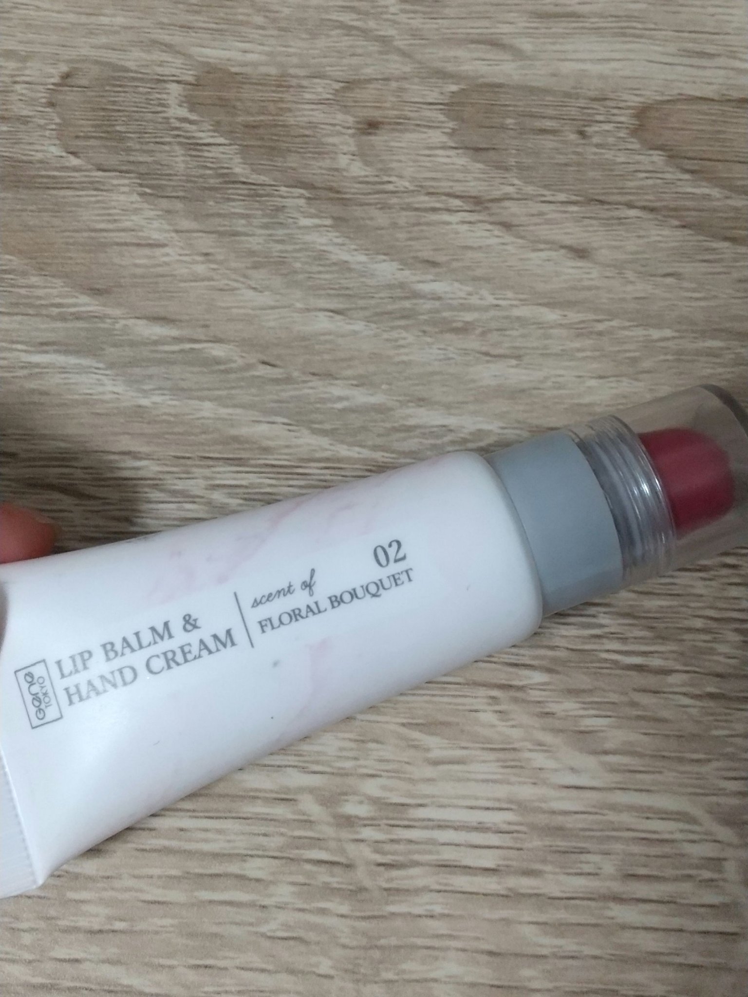 リップアンドハンドクリーム/GENE TOKYO/リップクリームを使ったクチコミ（1枚目）