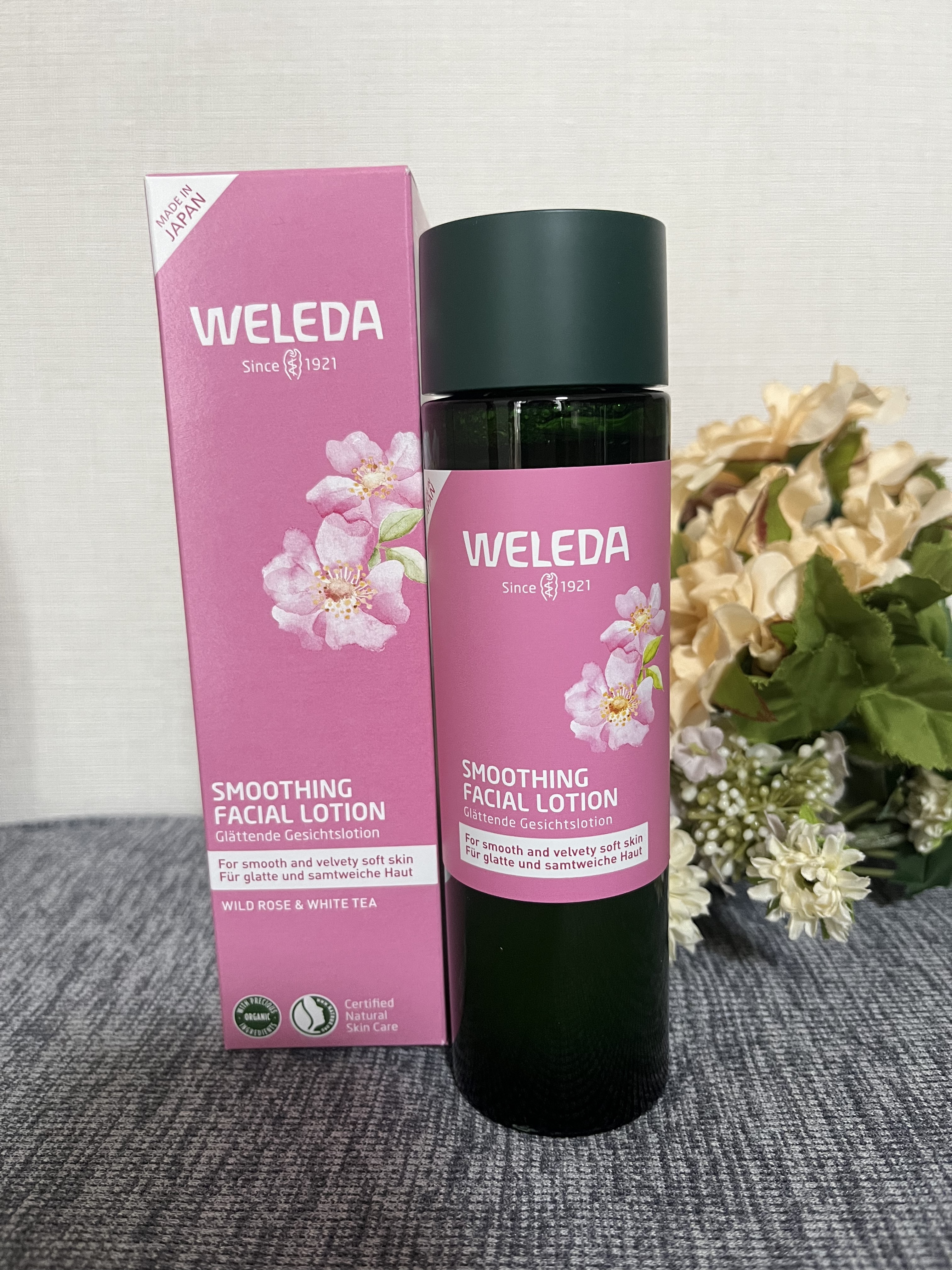 ワイルドローズ スムージングローション/WELEDA/化粧水を使ったクチコミ（1枚目）