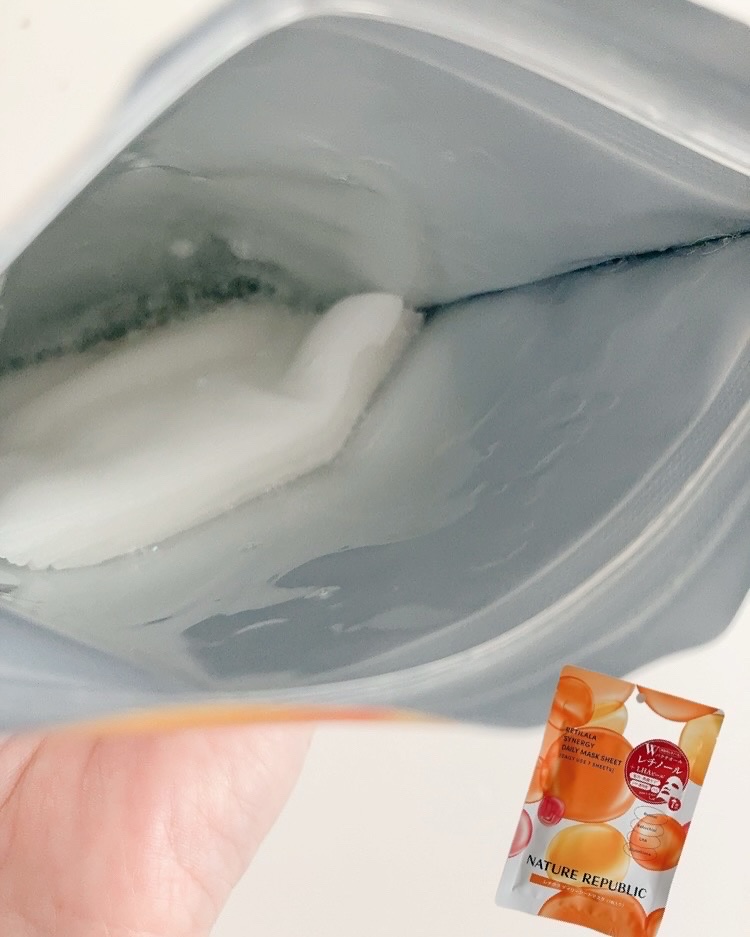 レチララ デイリーシートマスク/ネイチャーリパブリック/シートマスク・パックを使ったクチコミ（2枚目）