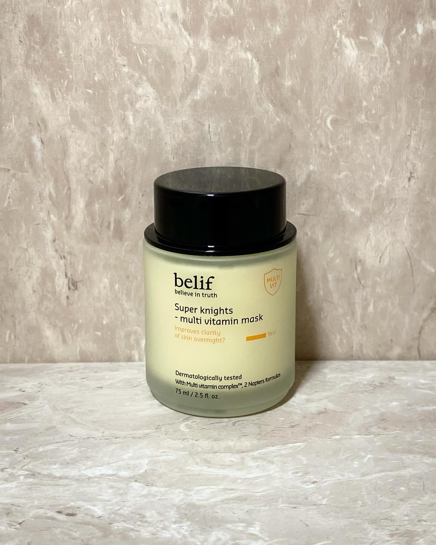 スーパーナイツ ビタミンマスク/belif/フェイスクリームを使ったクチコミ（1枚目）
