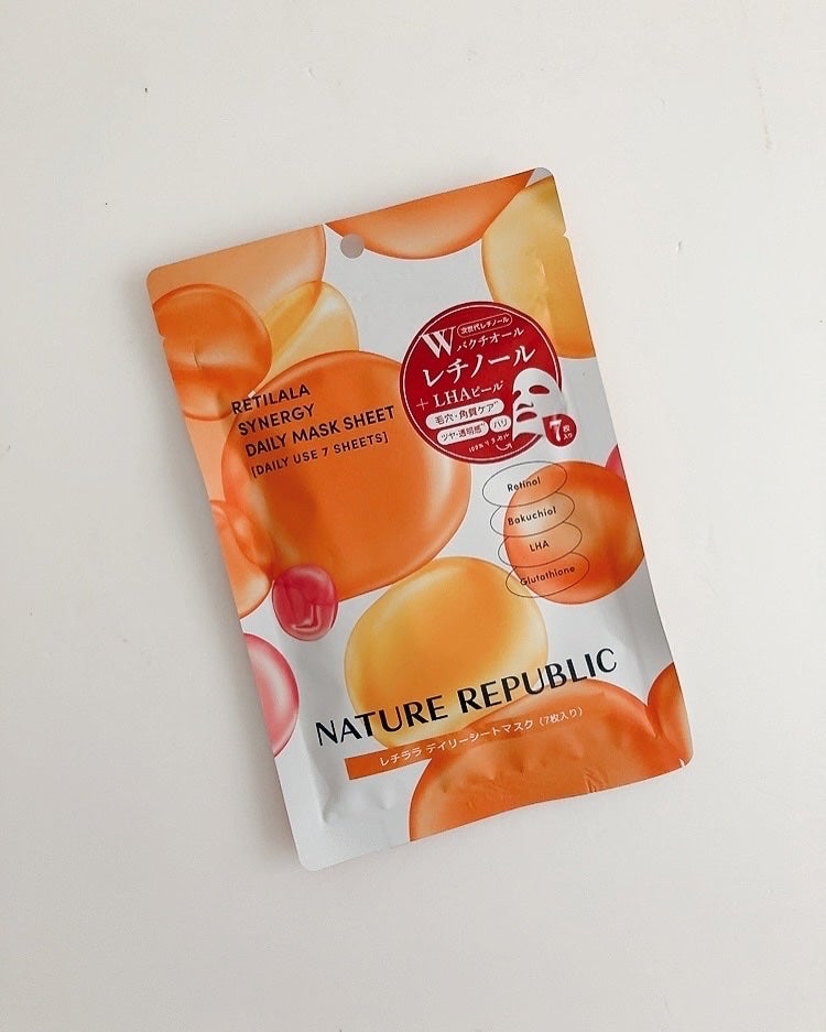 レチララ デイリーシートマスク/ネイチャーリパブリック/シートマスク・パックを使ったクチコミ(5枚目)