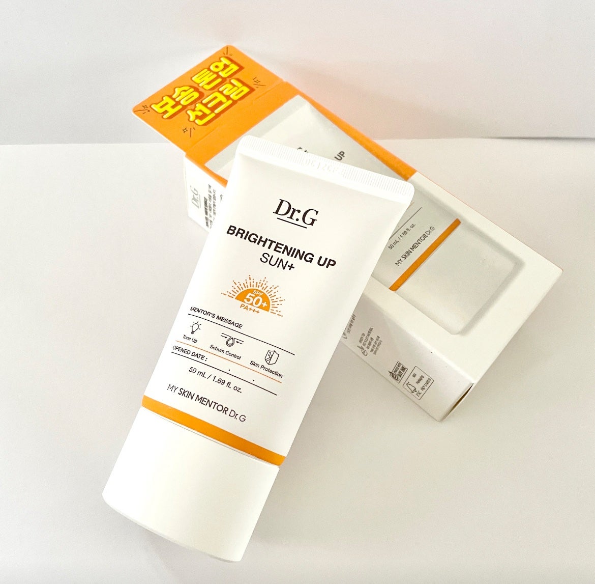 ブライトニングアップサンプラス/Dr.G/日焼け止めクリームを使ったクチコミ(1枚目)