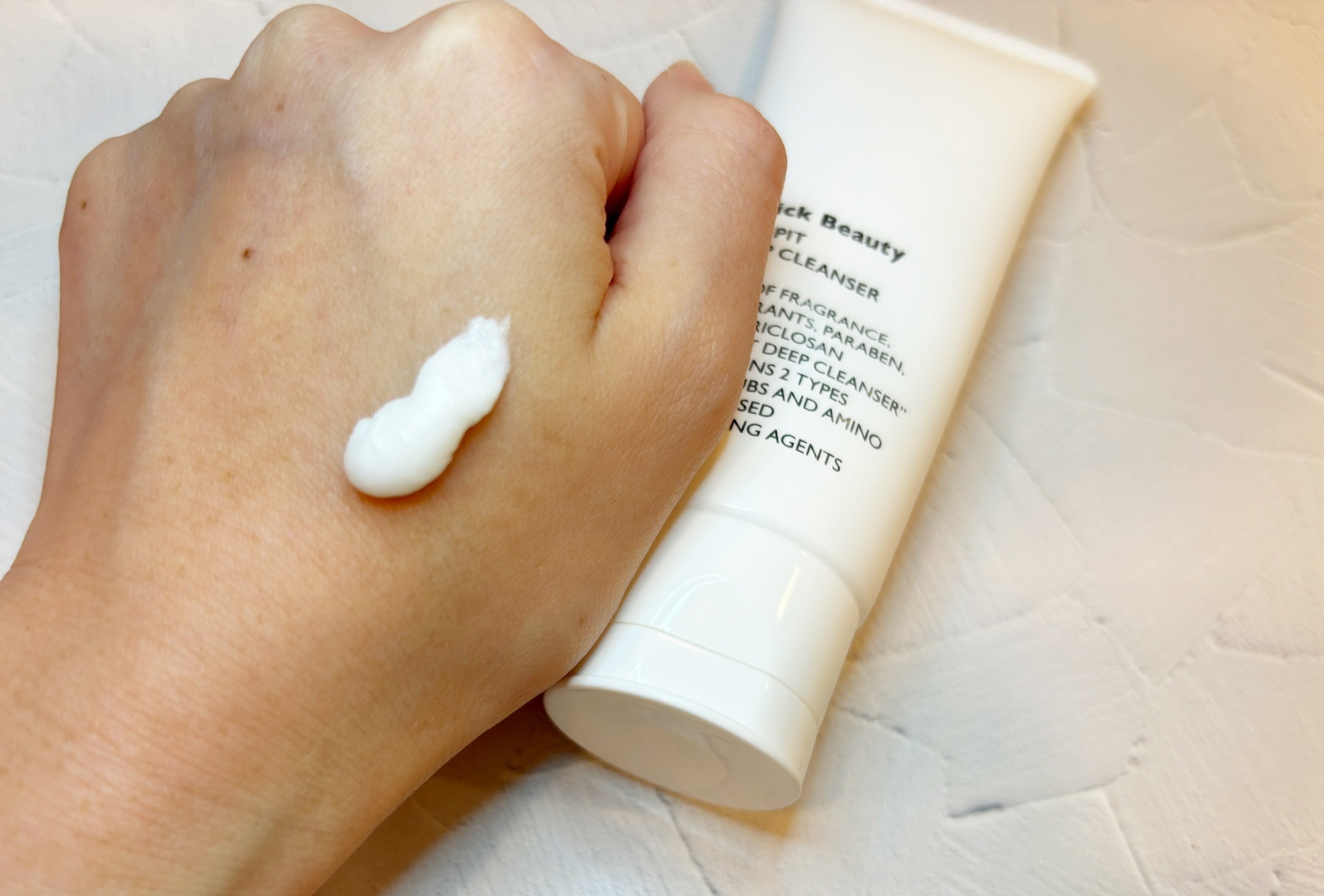 QB ワキ用ディープクレンザー/クイックビューティー/ボディソープを使ったクチコミ（3枚目）