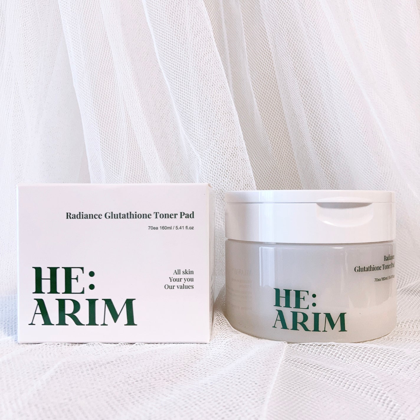 ヘアリムラディアンス グルタチオントナーパッド/HEARIM/トナーパッドを使ったクチコミ(1枚目)