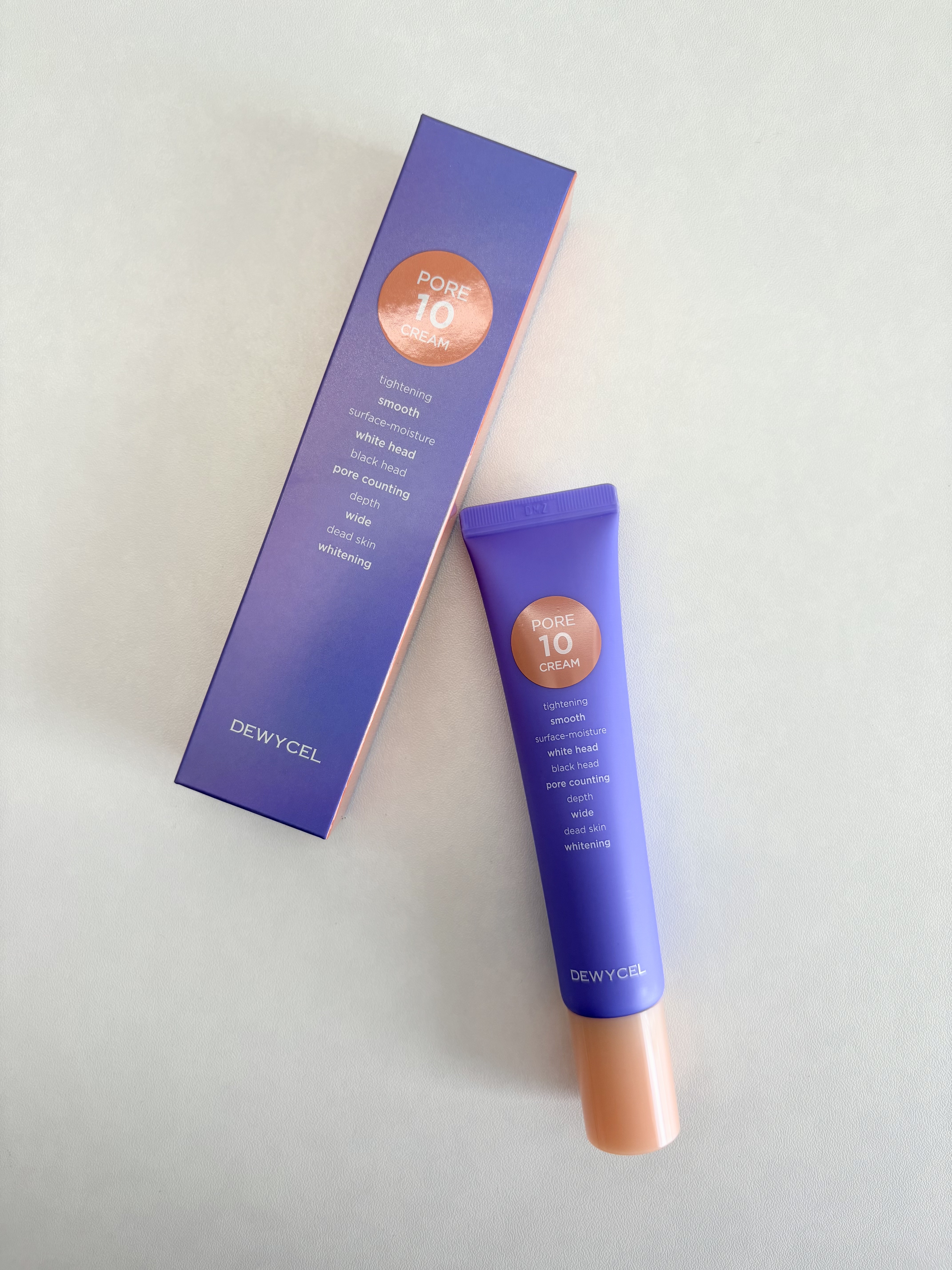 ポアーテンクリーム/DEWYCEL/化粧下地を使ったクチコミ（1枚目）