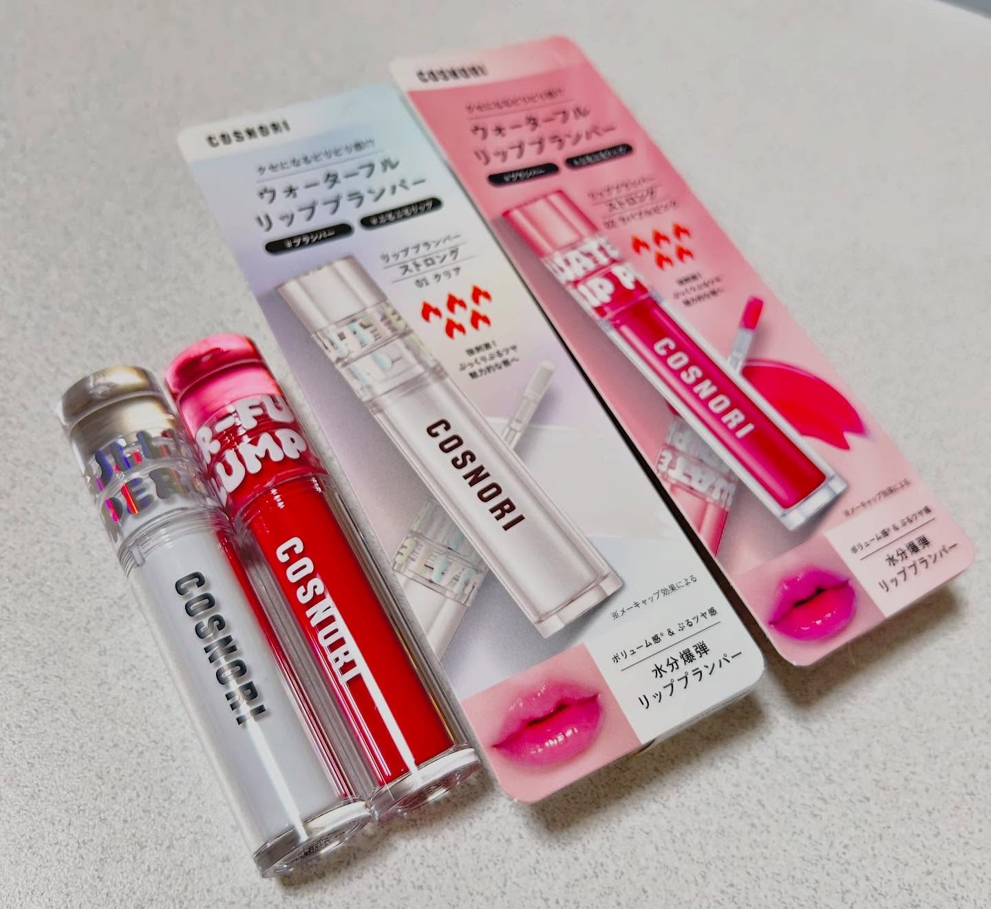ウォーターフルリッププランパー/COSNORI/リッププランパーを使ったクチコミ（1枚目）