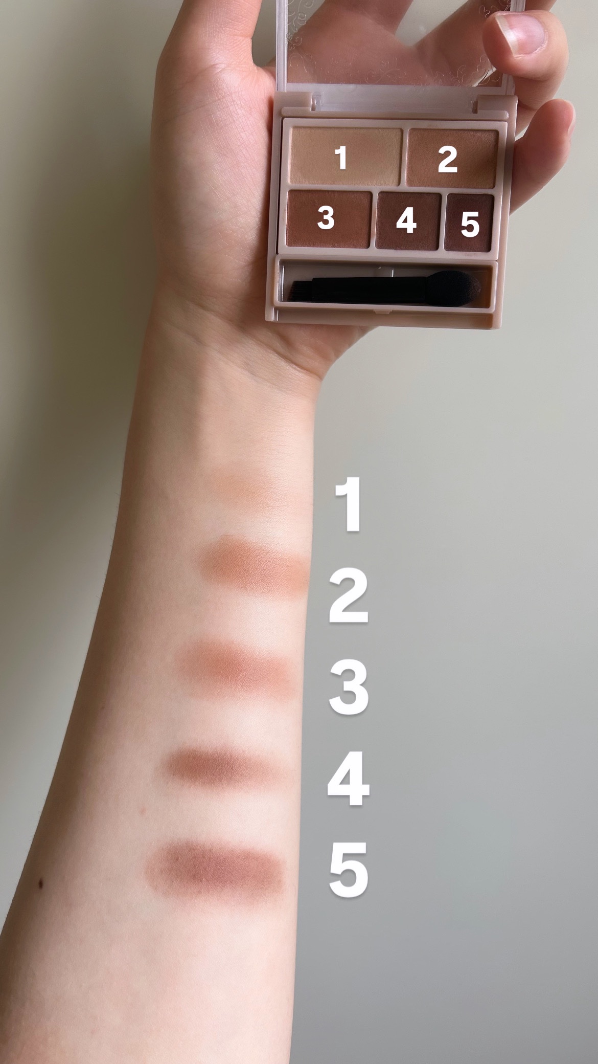 パーフェクトマルチアイズ/キャンメイク/アイシャドウパレットを使ったクチコミ（2枚目）