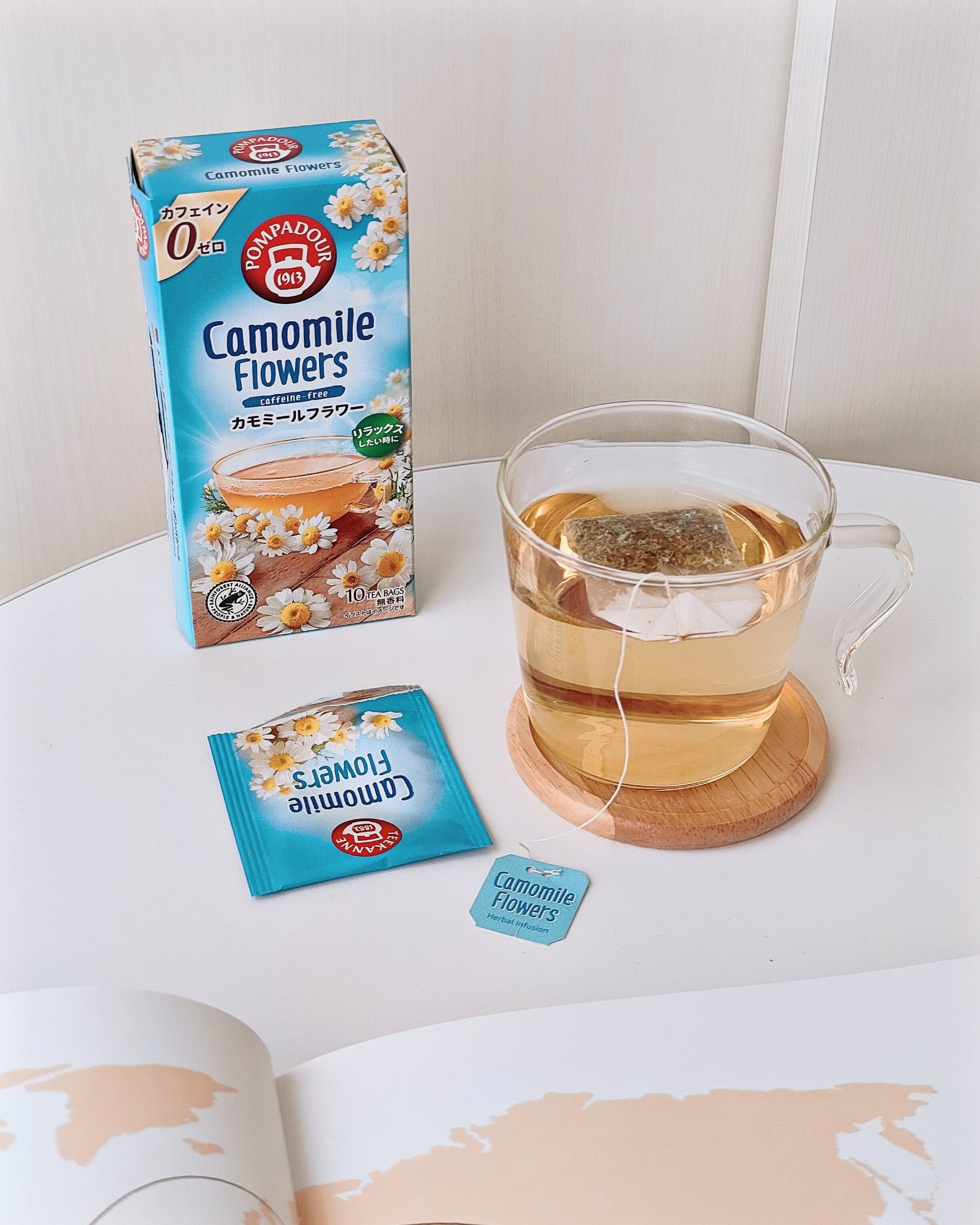 ローズヒップ＆ハイビスカス/ポンパドール/ドリンクを使ったクチコミ（2枚目）