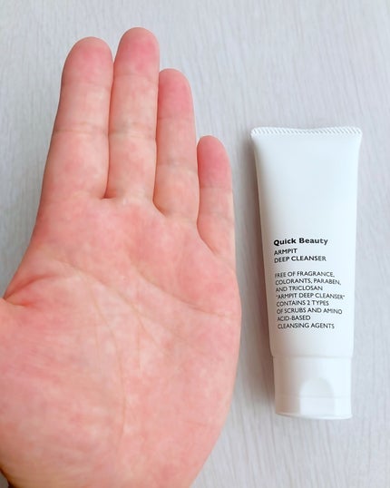 QB ワキ用ディープクレンザー/クイックビューティー/ボディソープを使ったクチコミ(10枚目)