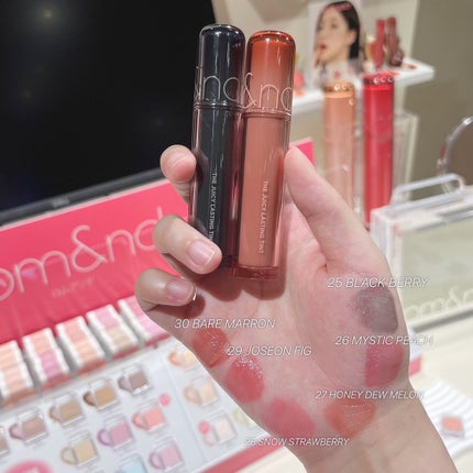 ザ ジューシーラスティングティント/rom&nd/リップティントを使ったクチコミ(1枚目)