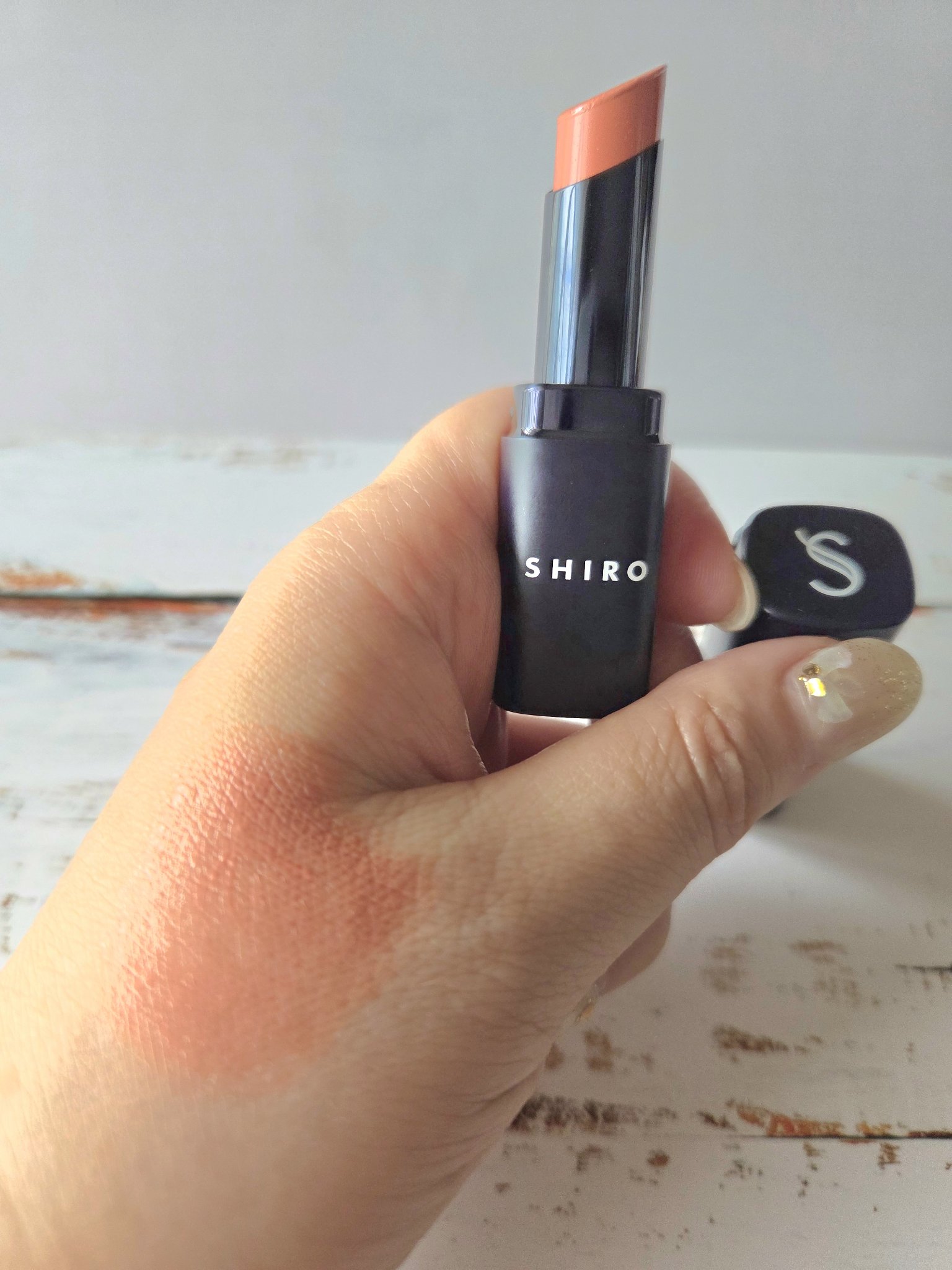 ジンジャーリップスティック/SHIRO/口紅を使ったクチコミ（2枚目）