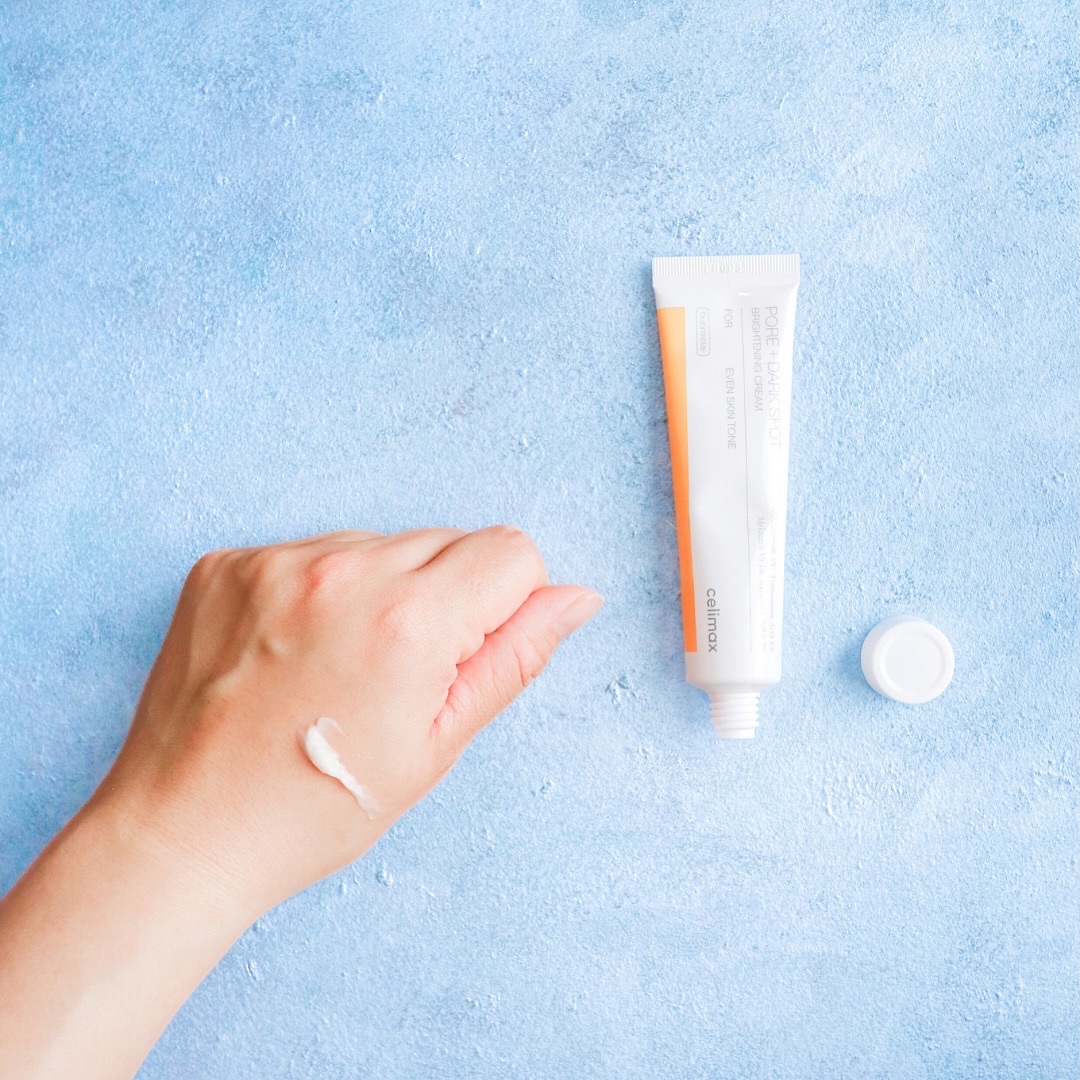 ポアブライトニングシミケアクリーム/celimax/フェイスクリームを使ったクチコミ（3枚目）