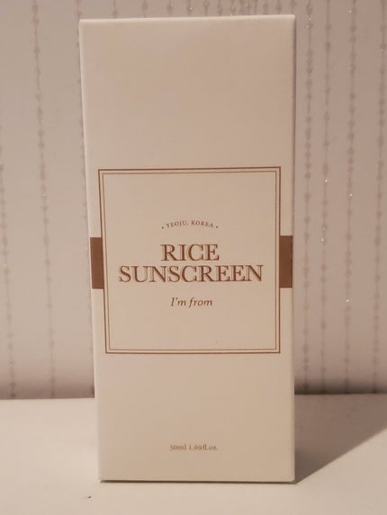 ライスサンスクリーン/I'm from/日焼け止めクリームを使ったクチコミ(4枚目)