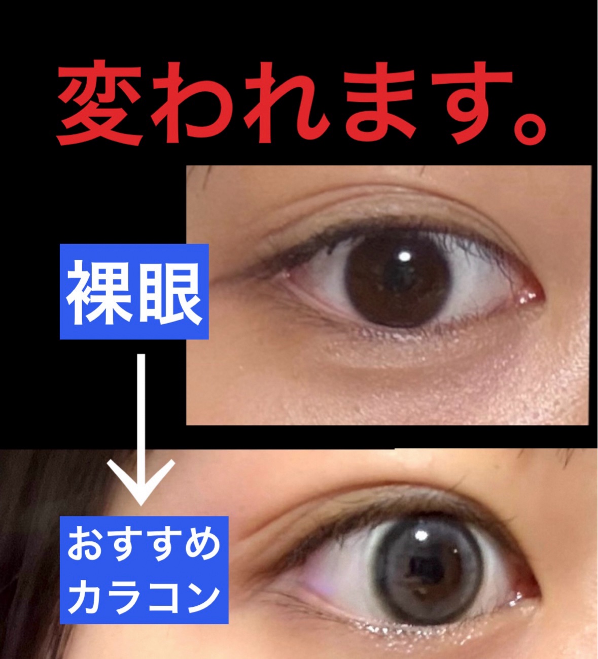 candymagic1day（キャンディーマジックワンデー）/candy magic/ワンデー（１DAY）カラコンを使ったクチコミ（1枚目）