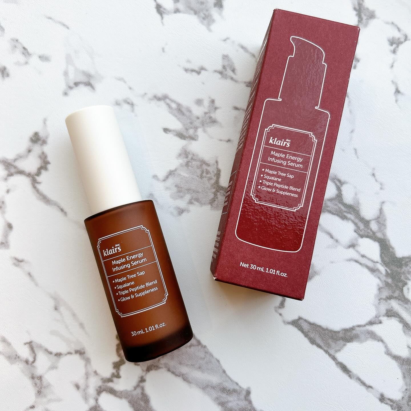 メープルエナジーインフュージングクリーム/Klairs/フェイスクリームを使ったクチコミ（2枚目）