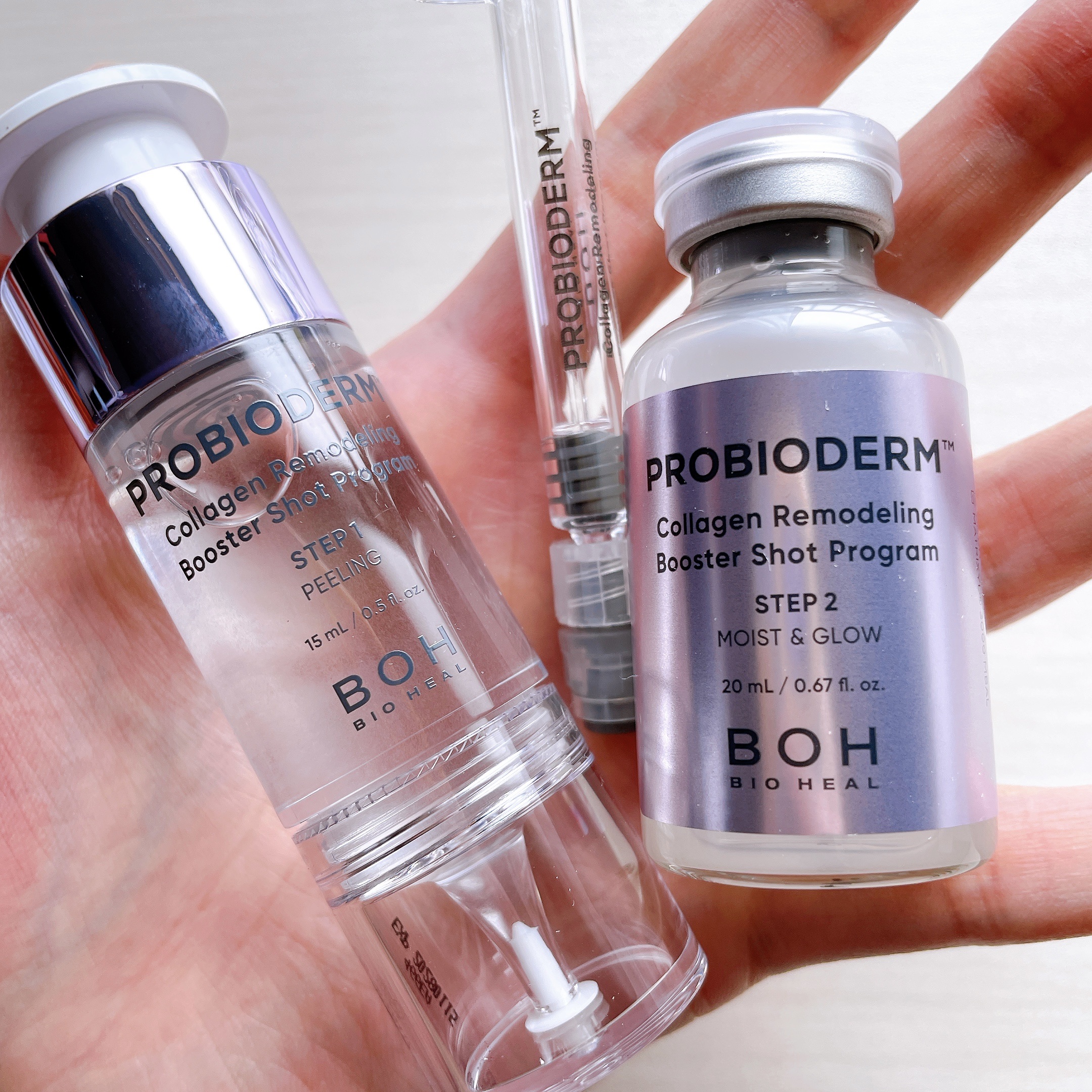 プロバイオダーム™ コラーゲン リモデリング ブースターショット プログラム/BIOHEAL BOH/美容液を使ったクチコミ（1枚目）