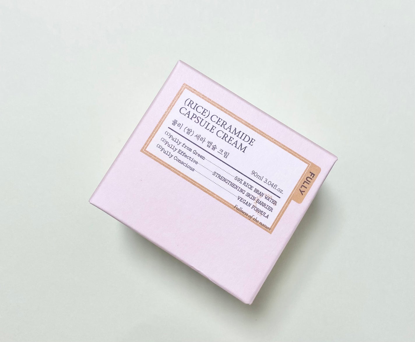 米セラミドカプセルクリーム/FULLY/フェイスクリームを使ったクチコミ(1枚目)