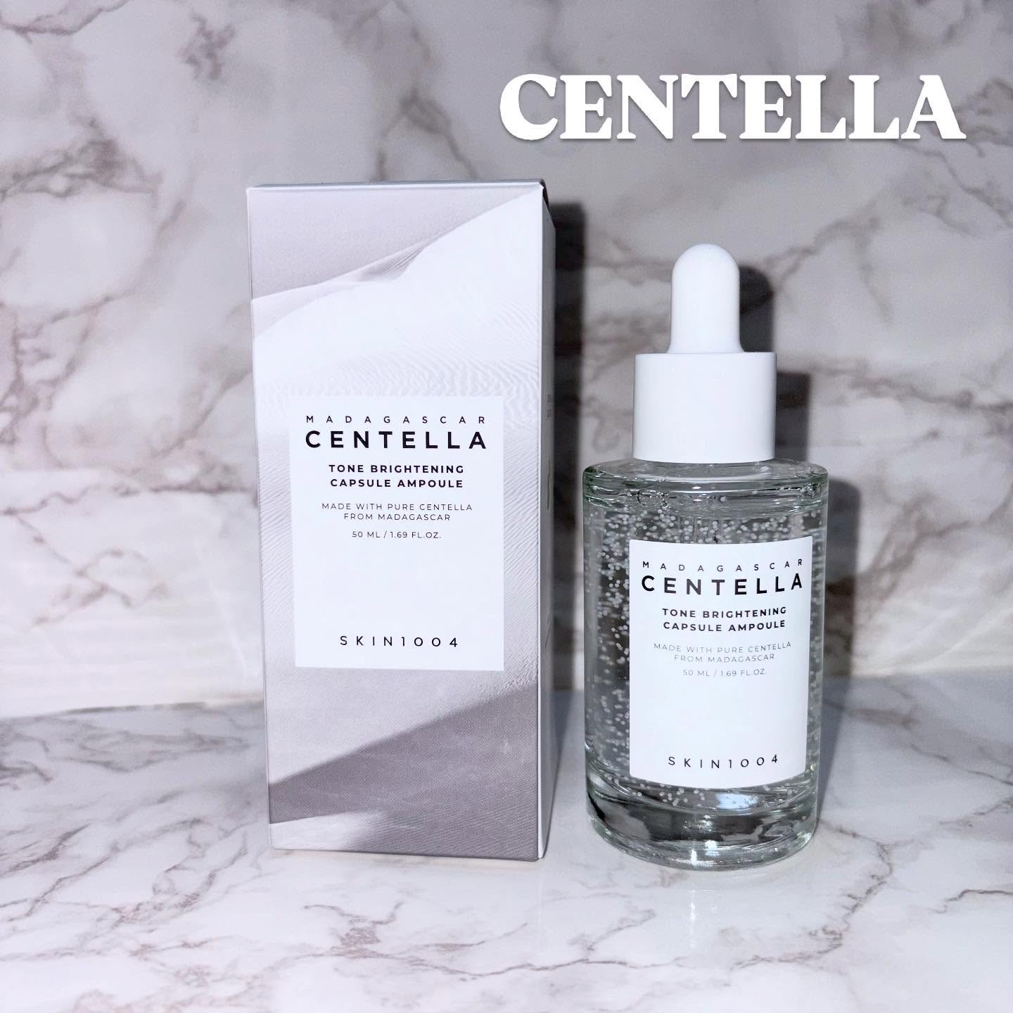 トーンブライトニング カプセルアンプル/SKIN1004/美容液を使ったクチコミ（1枚目）