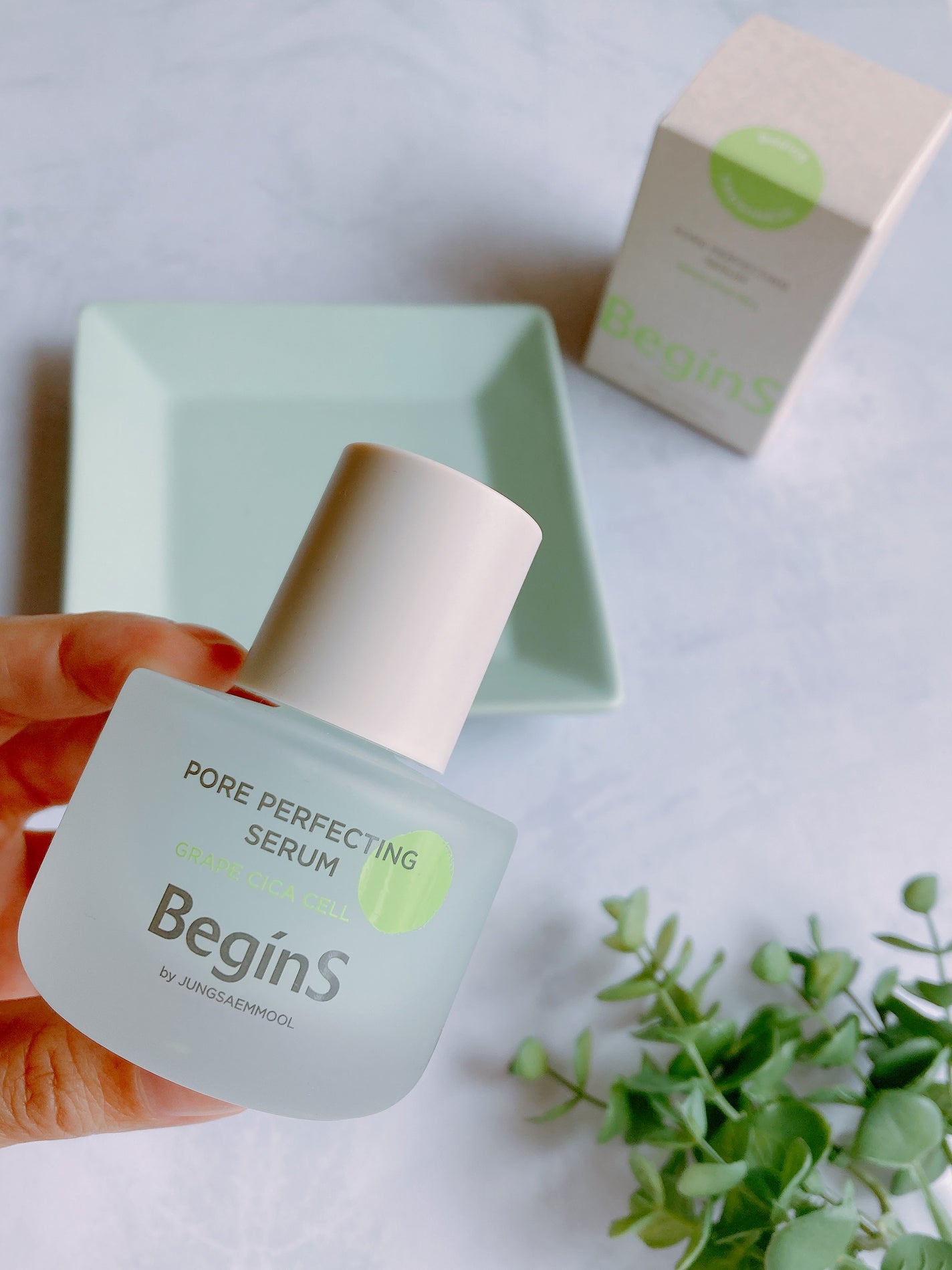 Pore Perfecting Serum/BeginS by JUNGSAEMMOOL/美容液を使ったクチコミ(8枚目)