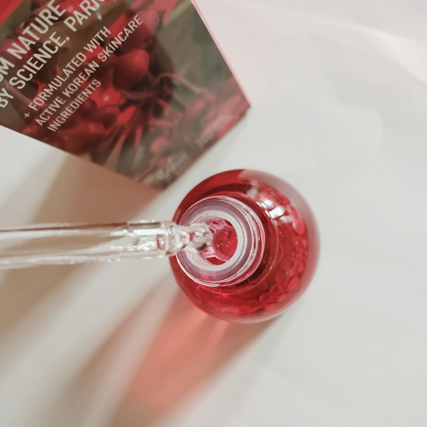 AHA 9.12 オミジャ 陶器肌 ウォッシュオフ セラム/parnell/美容液を使ったクチコミ（2枚目）