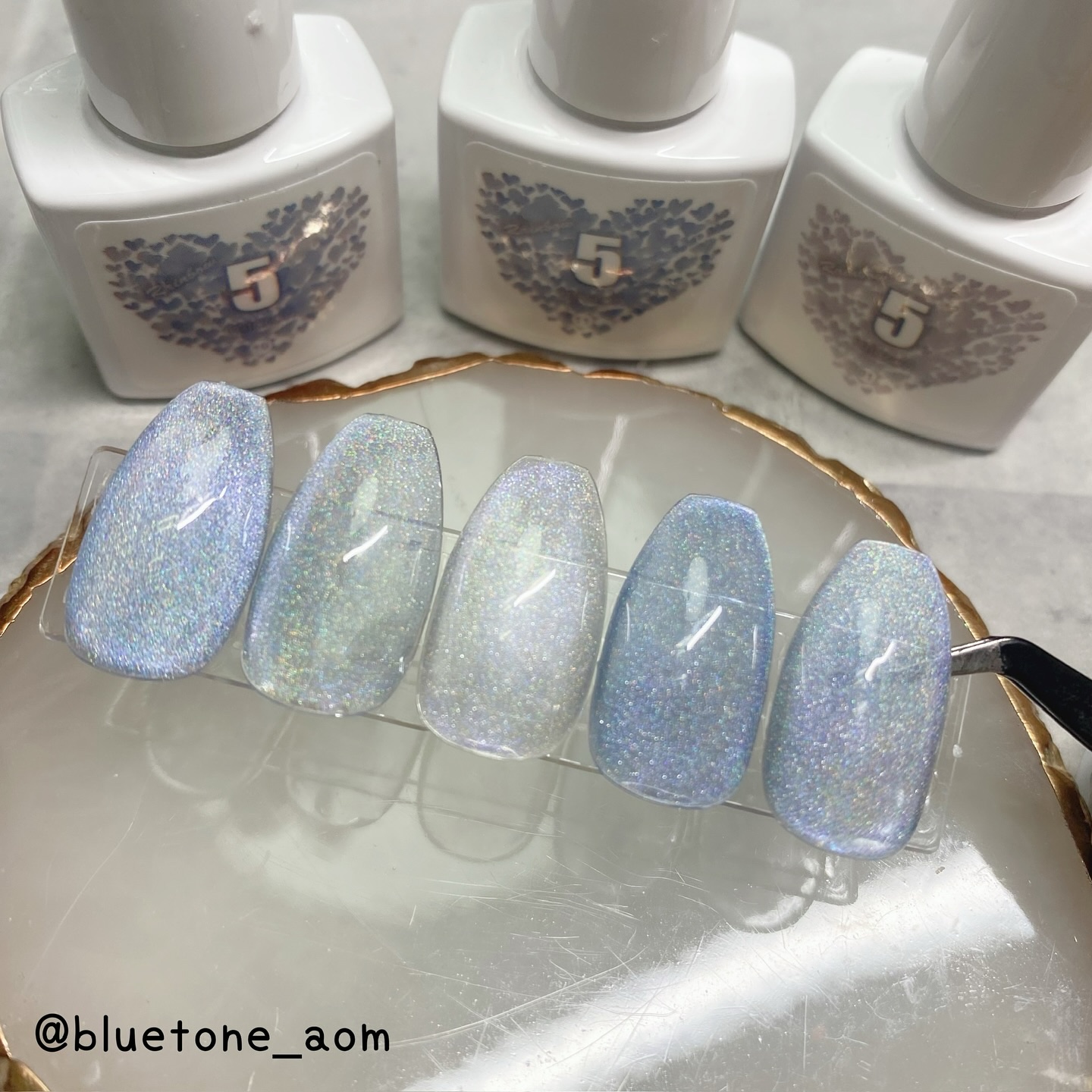 rainbow 5 micron magnet/ネイル工房/ジェルネイルを使ったクチコミ（1枚目）