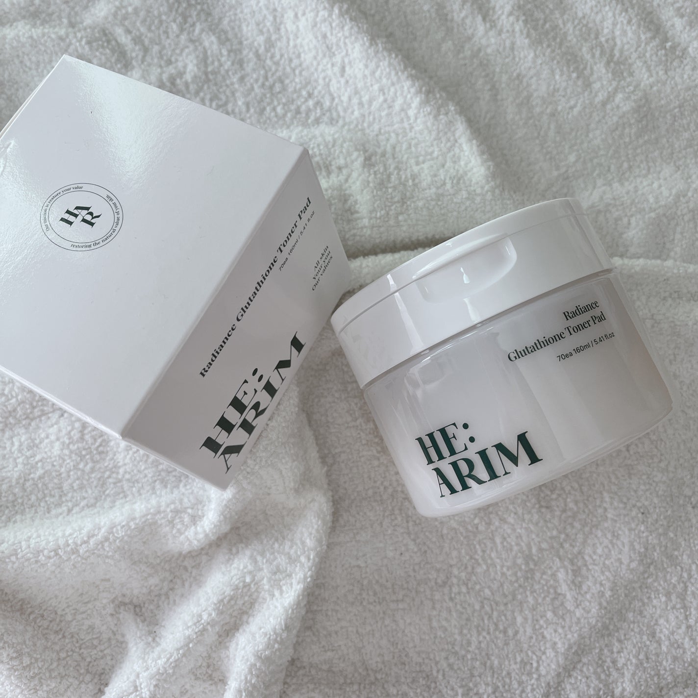 ヘアリムラディアンス グルタチオントナーパッド/HEARIM/トナーパッドを使ったクチコミ(1枚目)